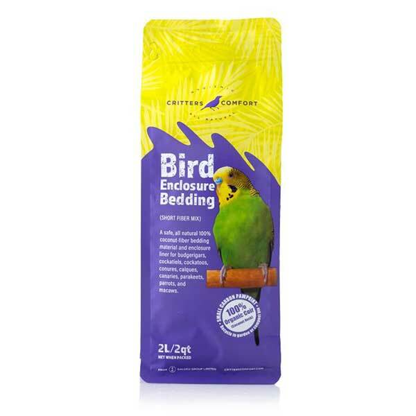 CRITTERS COMFORT BIRD ENCLOSURE BEDDING 2L