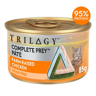 TRILOGY COMPLETE PREY PATE CHICKEN 85G