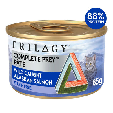 TRILOGY COMPLETE PREY PATE SALMON 85G