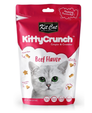 KITCAT CRUNCH BEEF 60G