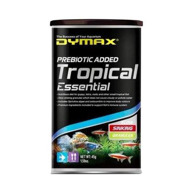 DYMAX TROPICAL ESSENTIAL 45G SINKING GRANULES 