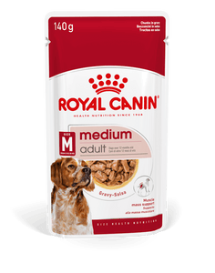 ROYAL CANIN DOG WET MED ADULT 140G