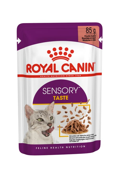 ROYAL CANIN CAT SENSORY TASTE GRAVY 85G