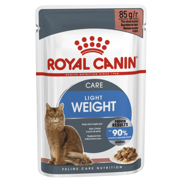 Pack of DISCONTINUED-ROYAL CANIN CAT ULTRA LIGHT GRAVY 85G