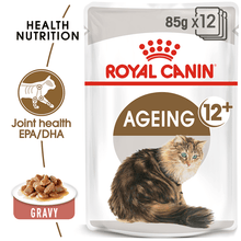 Load image into Gallery viewer, ROYAL CANIN CAT AGEING +12 GRAVY 85G