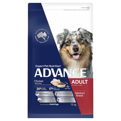 ADVANCE DOG MEDIUM BREED CHICKEN 15KG