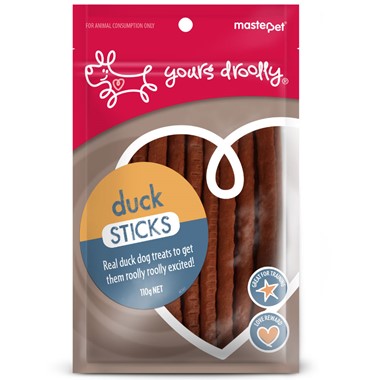 YOURS DROOLLY DUCK STICKS 110G