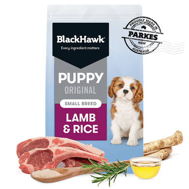 BLACK HAWK PUPPY LAMB RICE SMALL BREED 3KG