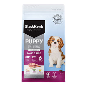 BLACK HAWK PUPPY LAMB RICE SMALL BREED 10KG