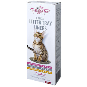 TT LITTER LINERS 15PK LARGE