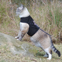 Load image into Gallery viewer, CATVENTURE CAT HARNESS BLACK SMALL