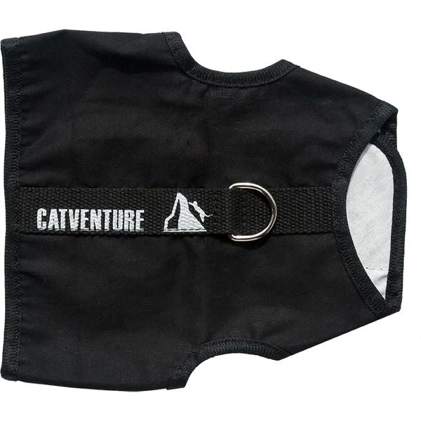 CATVENTURE CAT HARNESS BLACK LARGE