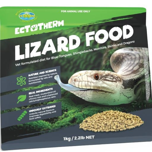 VETAFARM LIZARD FOOD 1KG