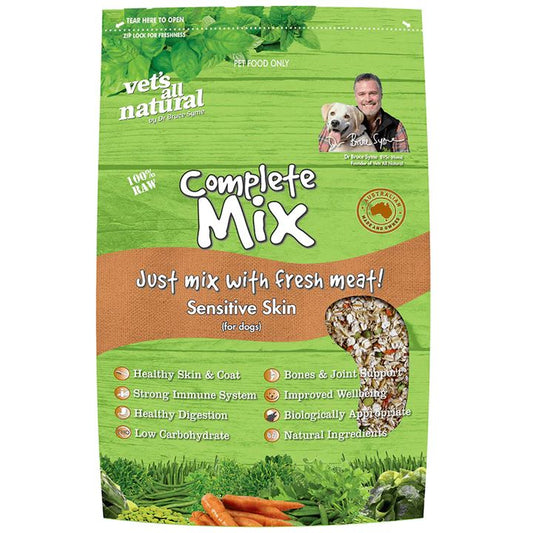 VETS ALL NATURAL COMPLETE MIX 1KG SENSTIVE SKIN