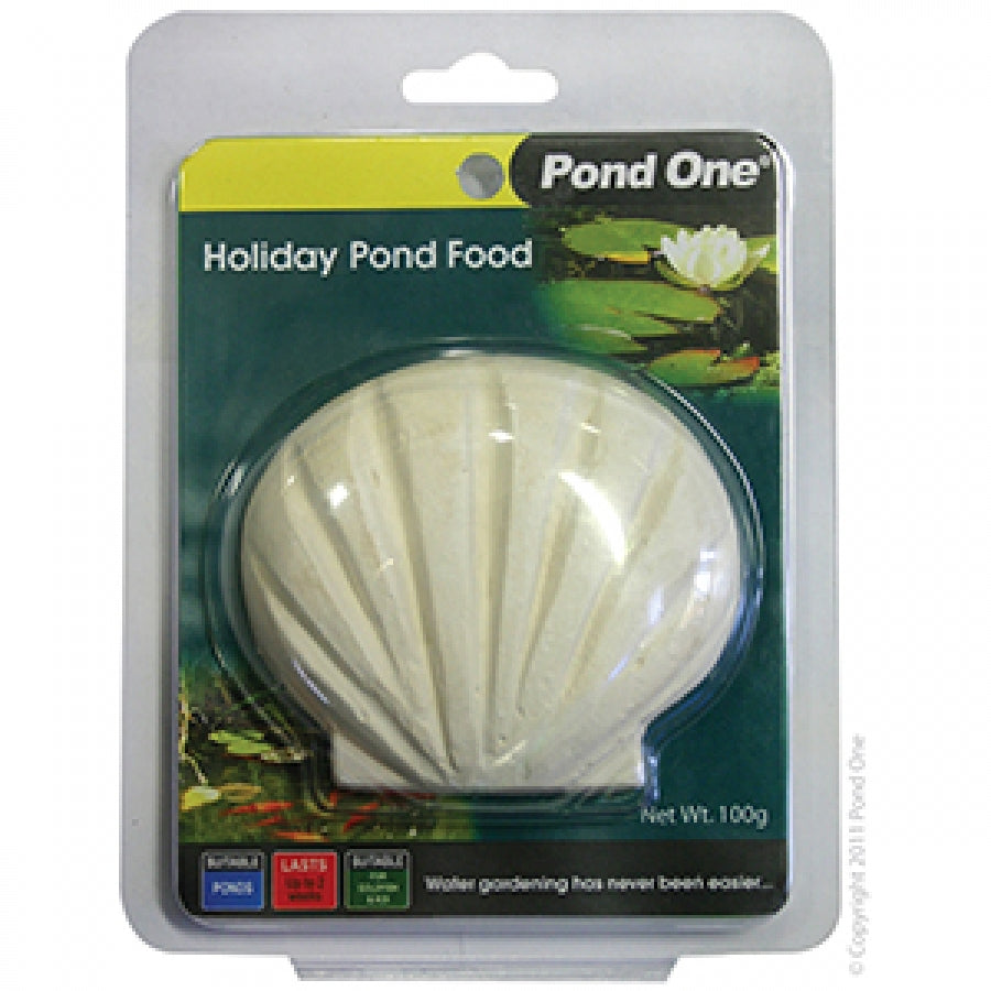 BLOCK POND HOLIDAY FISH FOOD 100G