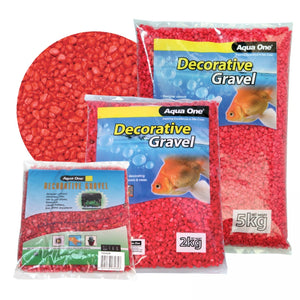 GRAVEL SCARLET RED 2KG 7MM