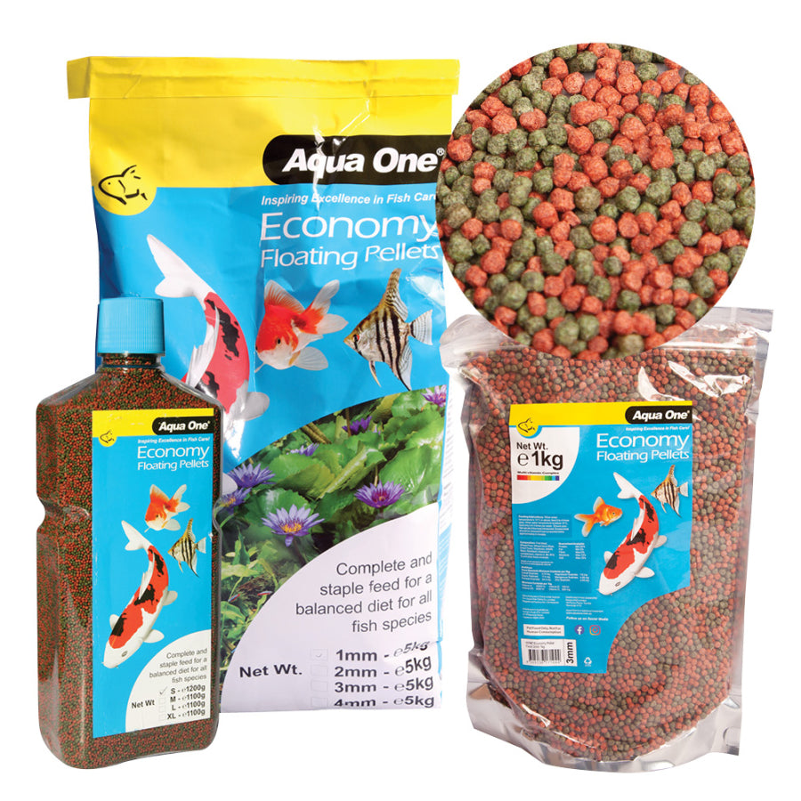 AQUA ONE ECONOMY PELLET 1MM 110G