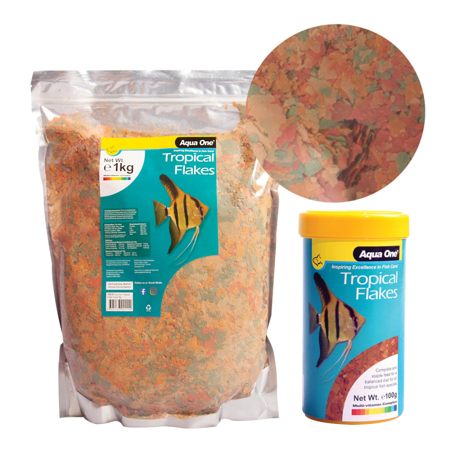 AQO TROPICAL FLAKE 100G