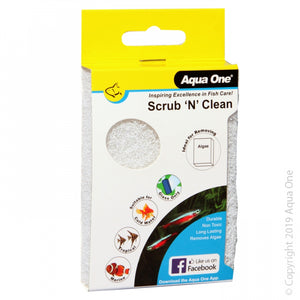 AQUA ONE  ALGAE PAD FINE SMALL