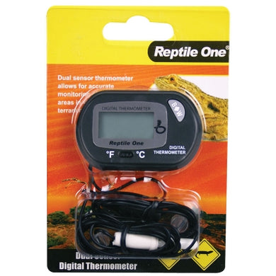 REPTILE ONE THERMOMETER LCD DUAL ZONE