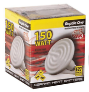 REPTILE ONE CERAMIC HEAT LAMP 150W