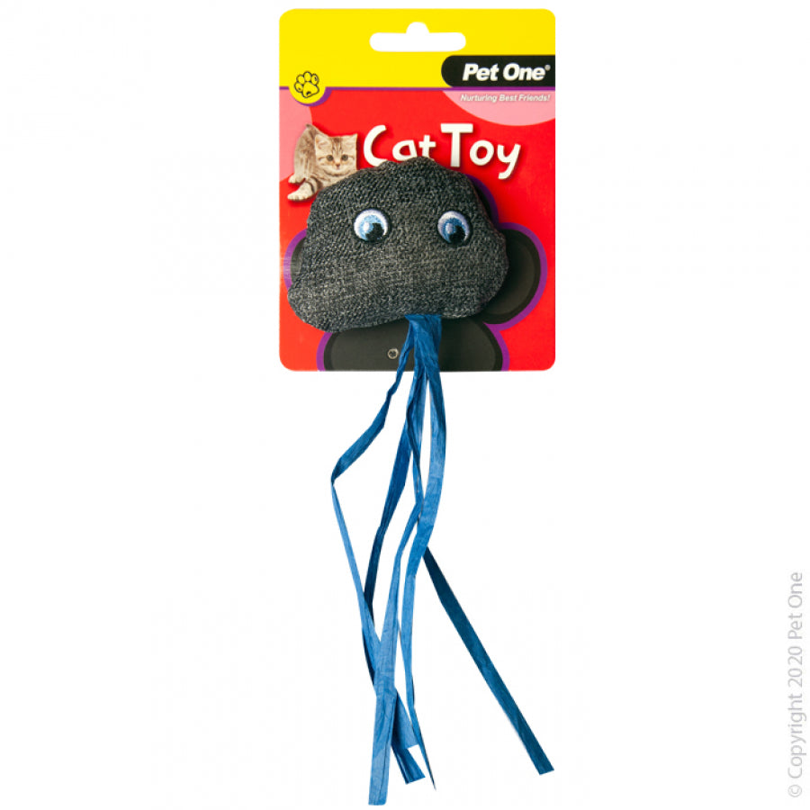 CAT TOY JELLYFISH GREY