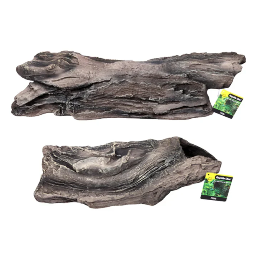 REPTILE ONE COPI LOG HIDE MEDIUM BLACKWOOD 60X21X13CM