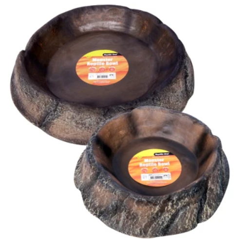 REPTILE ONE MONSTER REPTILE BOWL LARGE SILTSTONE 30X30CM