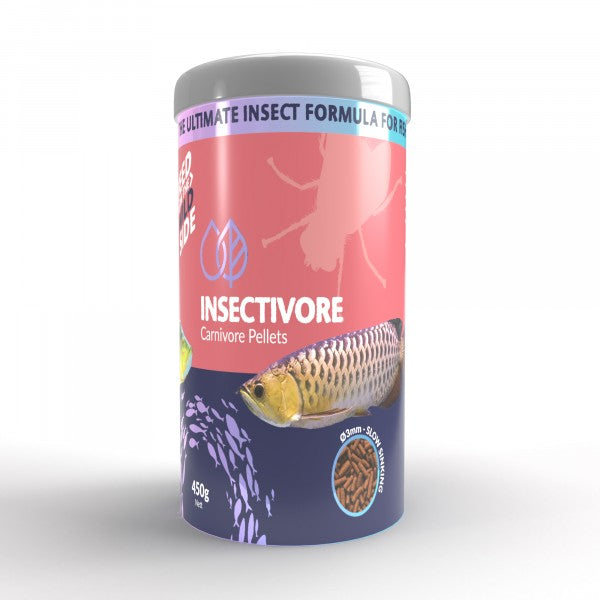 INSECTIVORE CARNIVORE PELLETS 450G