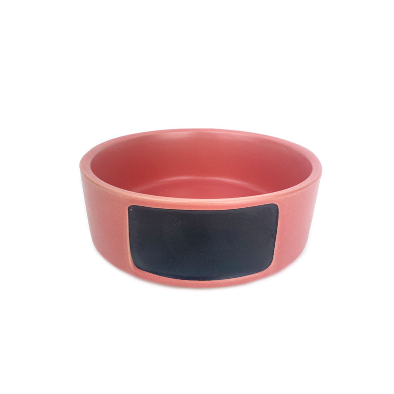 BARKLEY & BELLA BOWL CERAMIC CHALK PINK