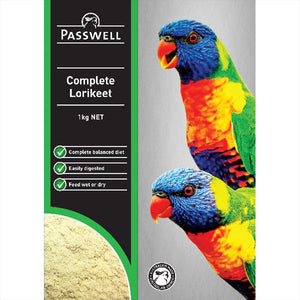 PASSWELL COMPLETE LORIKEET 500G