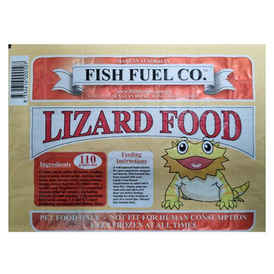 FISH FUEL LIZARD FOOD 110G