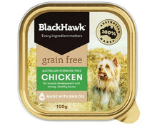 Load image into Gallery viewer, BLACK HAWK WET GRAIN FREE CHICKEN 100G