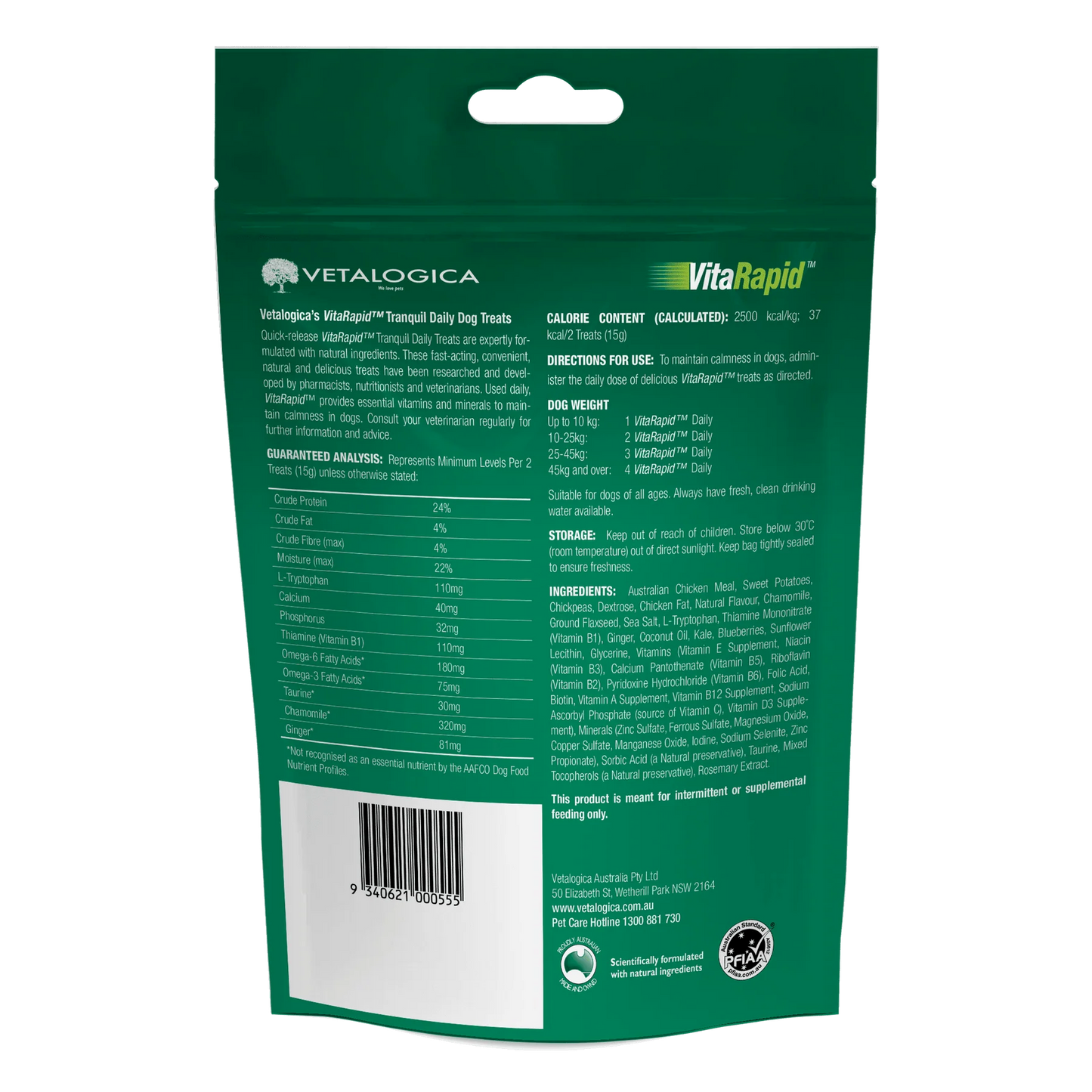 VITARAPID TRANQUIL TREAT