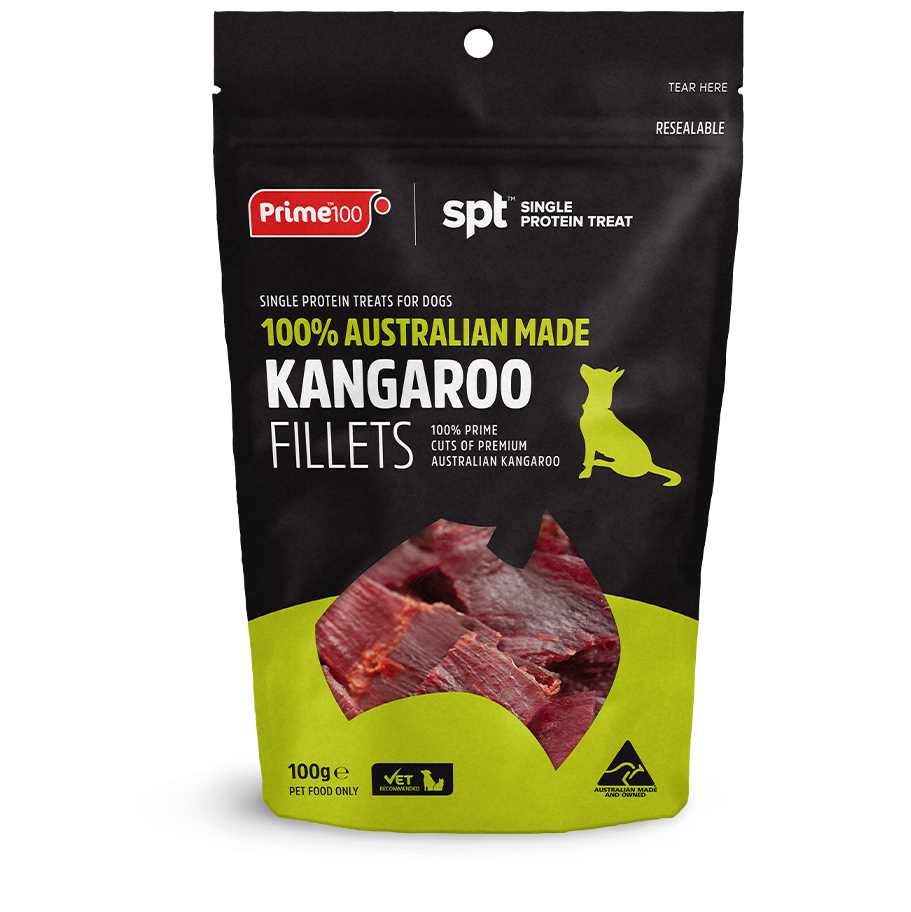 PRIME100 TREAT KANGAROO FILLET 100G