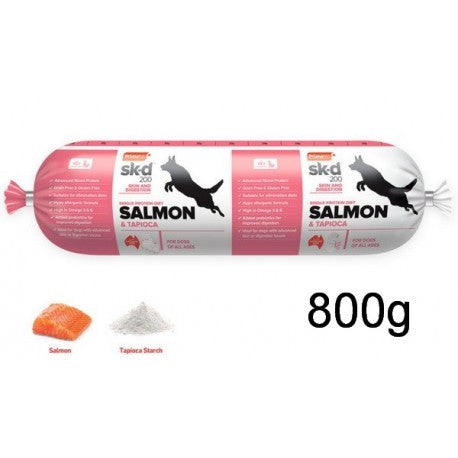 PRIME100 SALMON & TAPIOCA 800G