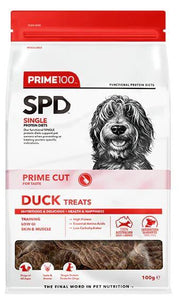 PRIME100 SPD PRIME CUT TREATS DUCK 100G