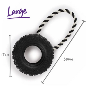 KAZOO TOOTHY TUG TYRE LARGE