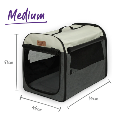 KAZOO POP UP TRAVEL CRATE MEDIUM