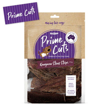 Load image into Gallery viewer, KAZOO PRIME CUTS KANGAROO STEAK STRIPS 170G