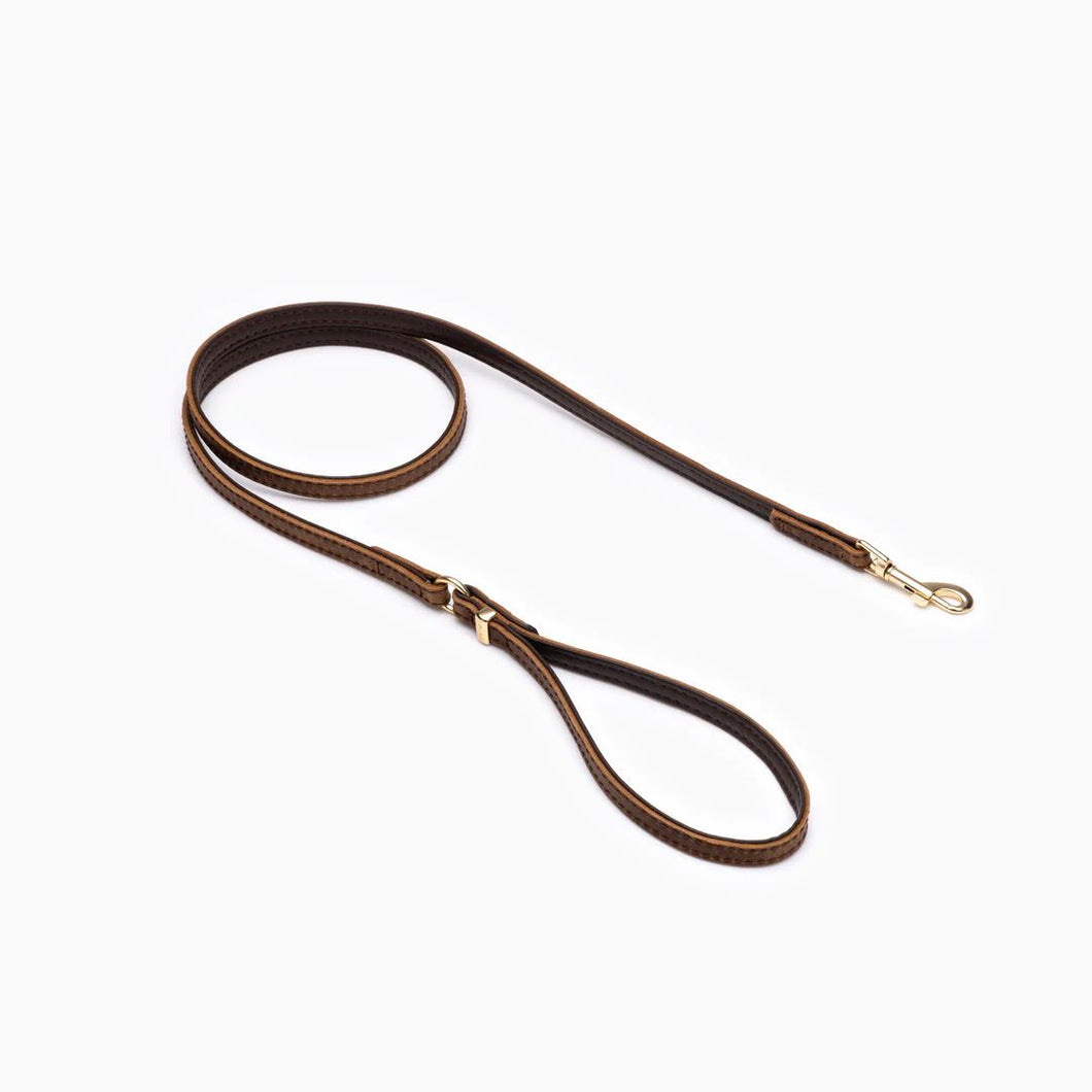 EZYDOG LEASH OXFORD 48 LITE BROWN