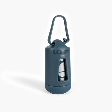 EZYDOG LOGIN POOP BAG HOLDER BLUE