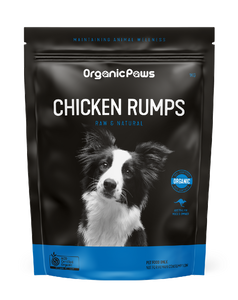 ORGANIC PAWS CHICKEN RUMP 1KG