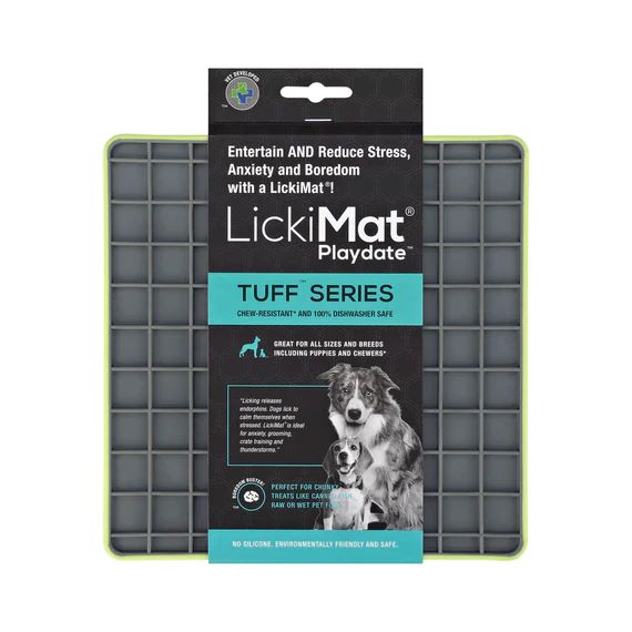 LICKIMAT PLAYDATE TUFF MAT GREEN