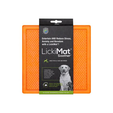 LICKIMAT SOOTHER MAT ORANGE