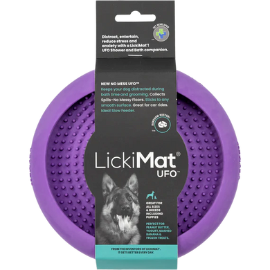 LICKIMAT UFO SLOW FOOD PURPLE