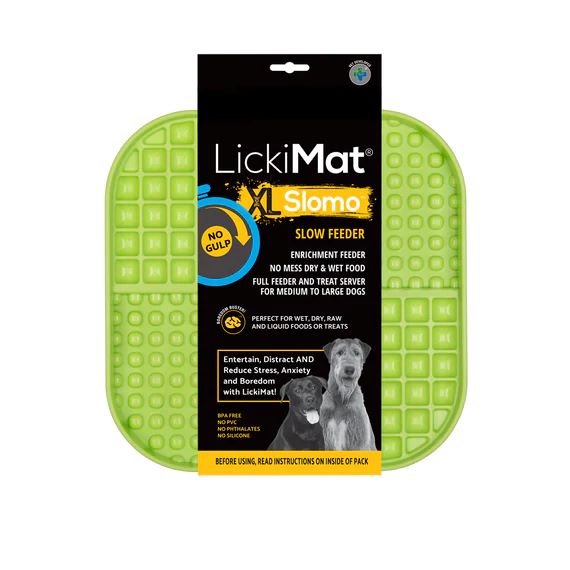 LICKIMAT SLOMO XL WET & DRY GREEN