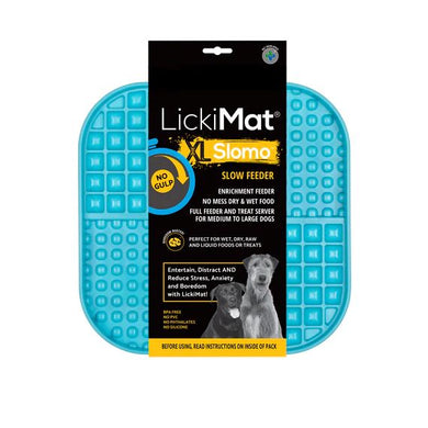 LICKIMAT SLOMO XL WET & DRY TURQUOISE 