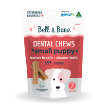 Load image into Gallery viewer, BELL &amp; BONE DENTAL CHEW SMALL PUPPY BEEF