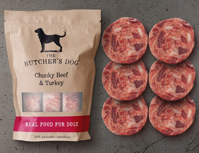 THE BUTCHER'S DOG CHUNKY BEEF & TURKEY 1.5KG